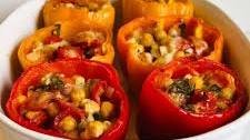 Chickpea Stuffed Peppers Recipe
