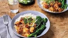 Chinese sticky lemon chicken