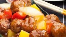 Chinese Sweet and Sour Pork Meatballs