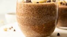 Chocolate Banana Chia Seed Pudding