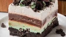 Chocolate Mint Dream Bars