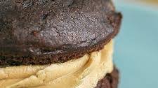 Chocolate Whoopie Pies with Creamy Peanut Butter Filling (Gluten-Free)