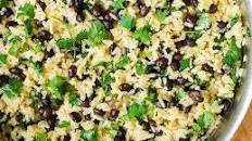 Cilantro-Lime Black Bean Rice