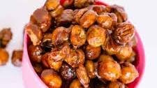 Cinnamon honey roasted chickpeas