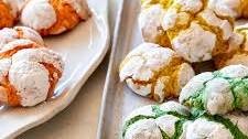Citrus Crinkle Cookies