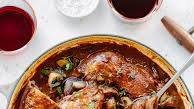 Classic Coq Au Vin with Red Wine