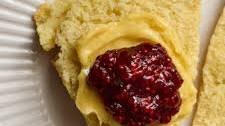 Classic Scones With Homemade Raspberry Jam