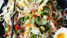 Cold Soba Noodle Citrus Salad