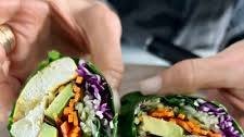Collard Wraps with Peanut Sauce Recipe