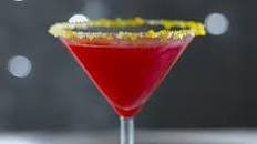 Cranberry margarita