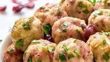 Cranberry Turkey Meatballs