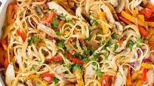 Creamy Cajun Grilled Chicken Pasta