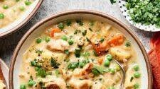 Creamy Chicken Stew with Vegetables (Easy One-Pot Recipe!)