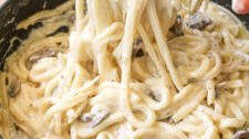 Creamy Miso Mushroom Udon