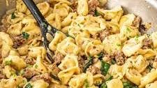Creamy Sausage Tortellini