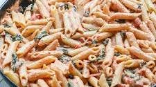 Creamy Tomato and Basil Pasta