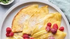 Crepes with Lemon and Sugar