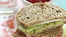 Cucumber and Avocado Sandwich