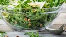 Easy Arugula Salad with Pine Nuts and Parmesan