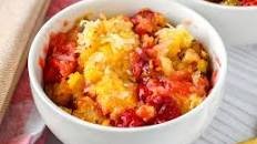 Easy Cherry Pineapple Dump Cake