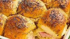Easy Ham & Cheese Sliders
