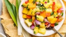 Easy Pineapple Mango Salsa Recipe