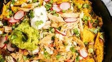 Easy Skillet Chicken Chilaquiles