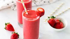 Easy Strawberry Smoothie Recipe