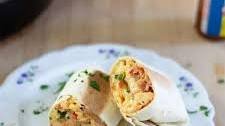Egg & Chorizo Breakfast Burrito
