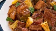 Filipino Adobo with Pork and Pineapple