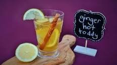 Fresh Ginger and Cinnamon Hot Toddy
