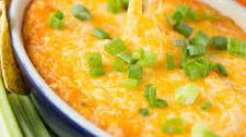 Game Day Cheesy Buffalo Chicken Dip