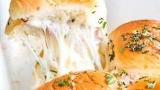 Garlic and Herb Ham and Cheese Sliders