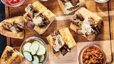 Garlic Butter Mushroom and Onion Cheesesteak