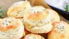 Garlic Butter Parmesan Herb Biscuits Recipe