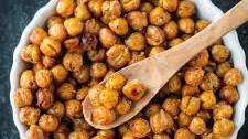 Garlic Herb Seasoned Roasted Chickpeas