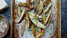 Garlic, Parmesan + Fresh Herb Oven Fries