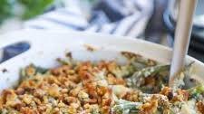 Garlic Parmesan Green Bean Casserole