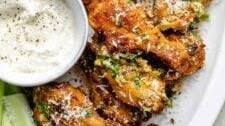 Garlic Parmesan Wings Recipe