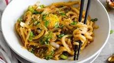 Garlic Udon Noodles
