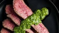 Ginger Soy Sous Vide Tri Tip with Asian Chimichurri