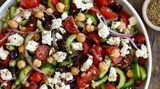 Greek Cucumber Tomato Salad