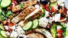 Greek Salad with Chicken