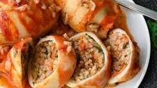 Greek stuffed calamari