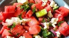 Greek Watermelon Salad