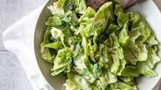 Green Salad with Fresh Herbs and Red Wine Vinaigrette