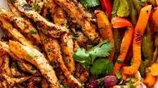 Grilled Chicken Fajitas