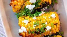 Grilled Corn with Herb Butter