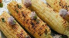 Grilled Corn with Herbed Chili Butter