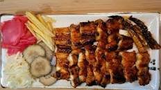 Grilled eel with teriyaki sauce